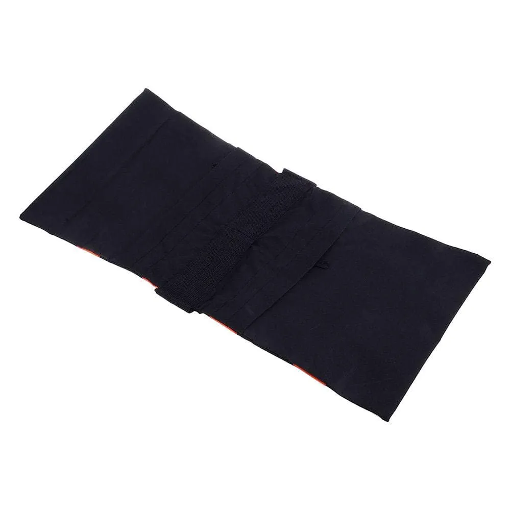 2x Heavy Duty 10kg Rated Orange / Black Sandbag (Empty)