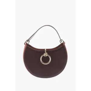 Burgundy Calfskin Shoulder Bag