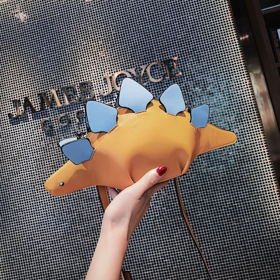 Creative Chameleon Cartoon Handbags Flap 3D Funny Dinosaur Animal Messenger Bag Panelled Shoulder Crossbody Bags for women 2020