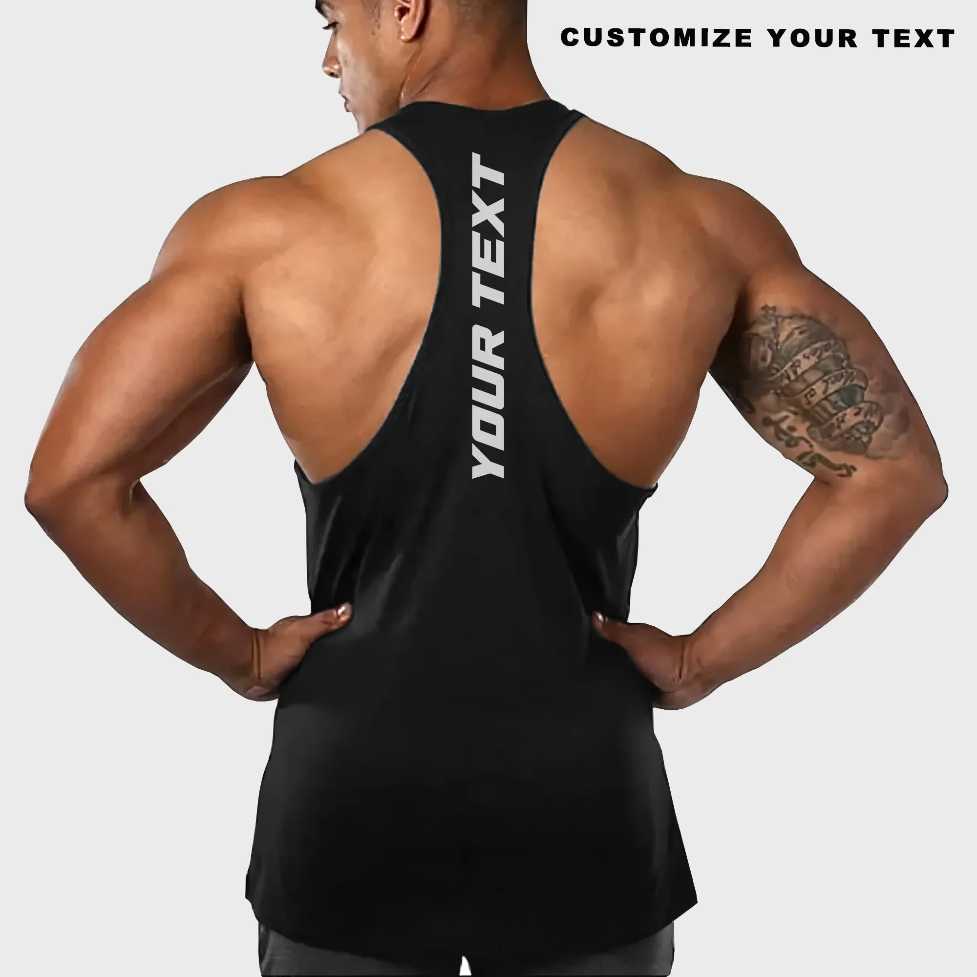 Customizable Bodybuilding Racerback Tank Top- TT01620