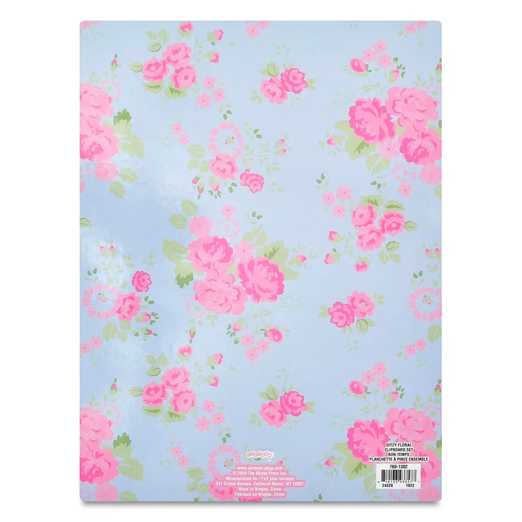 Ditsy Floral Clipboard Set