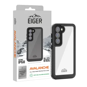 Eiger Avalanche Case for Samsung Galaxy S24 in Black