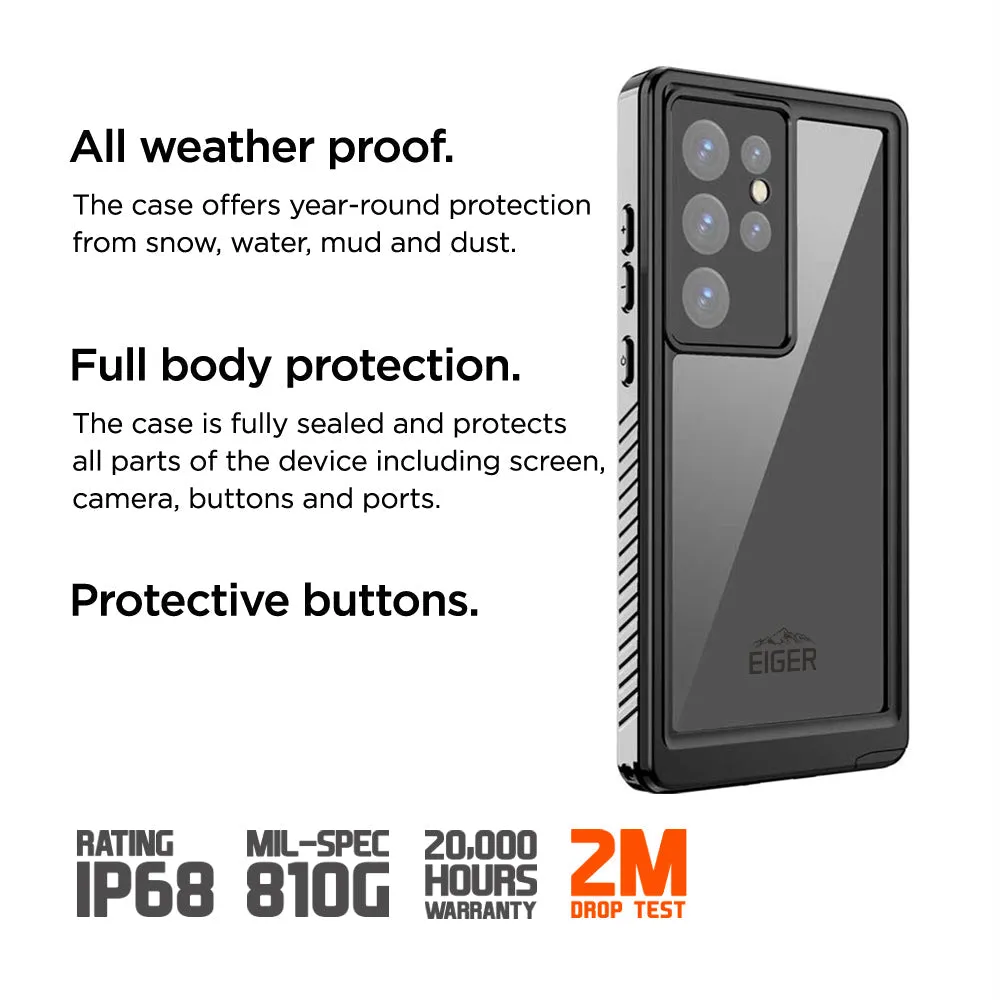 Eiger Avalanche Case for Samsung Galaxy S24 Ultra in Black