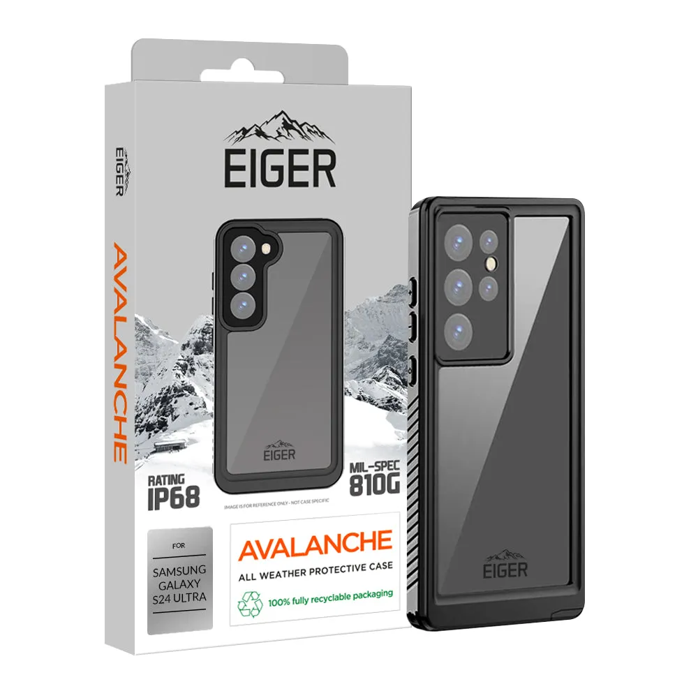 Eiger Avalanche Case for Samsung Galaxy S24 Ultra in Black