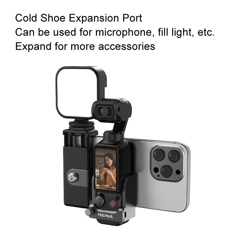 Extended Phone Holder for Dji Pocket 3 - Protection Bezel