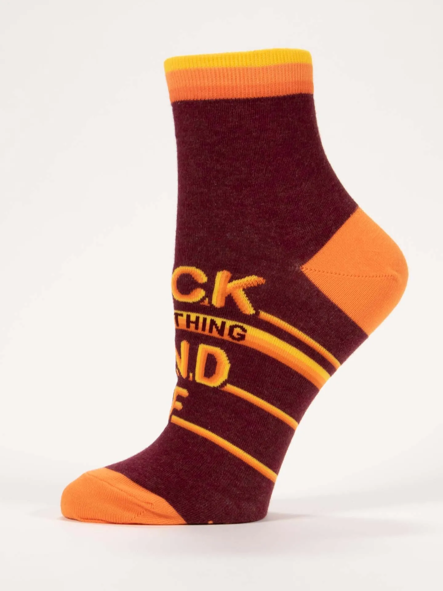 Fuck Everything Kind Of W-Ankle Socks