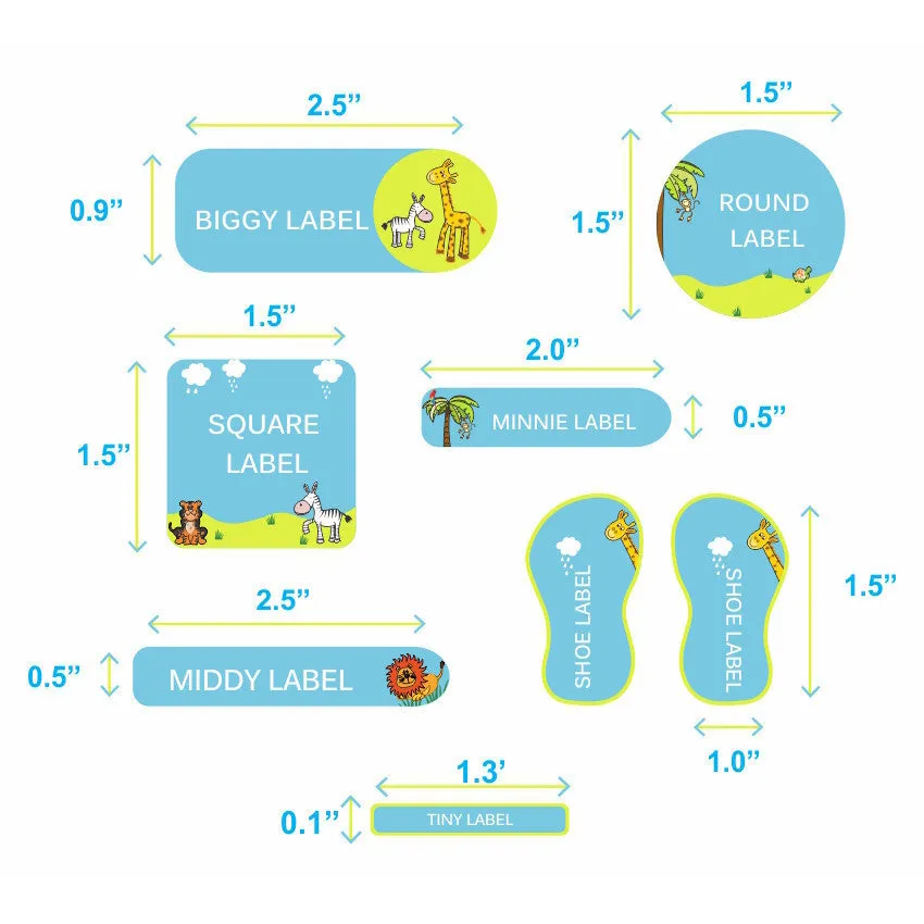 Guess Hoo Labels Super Saver Set