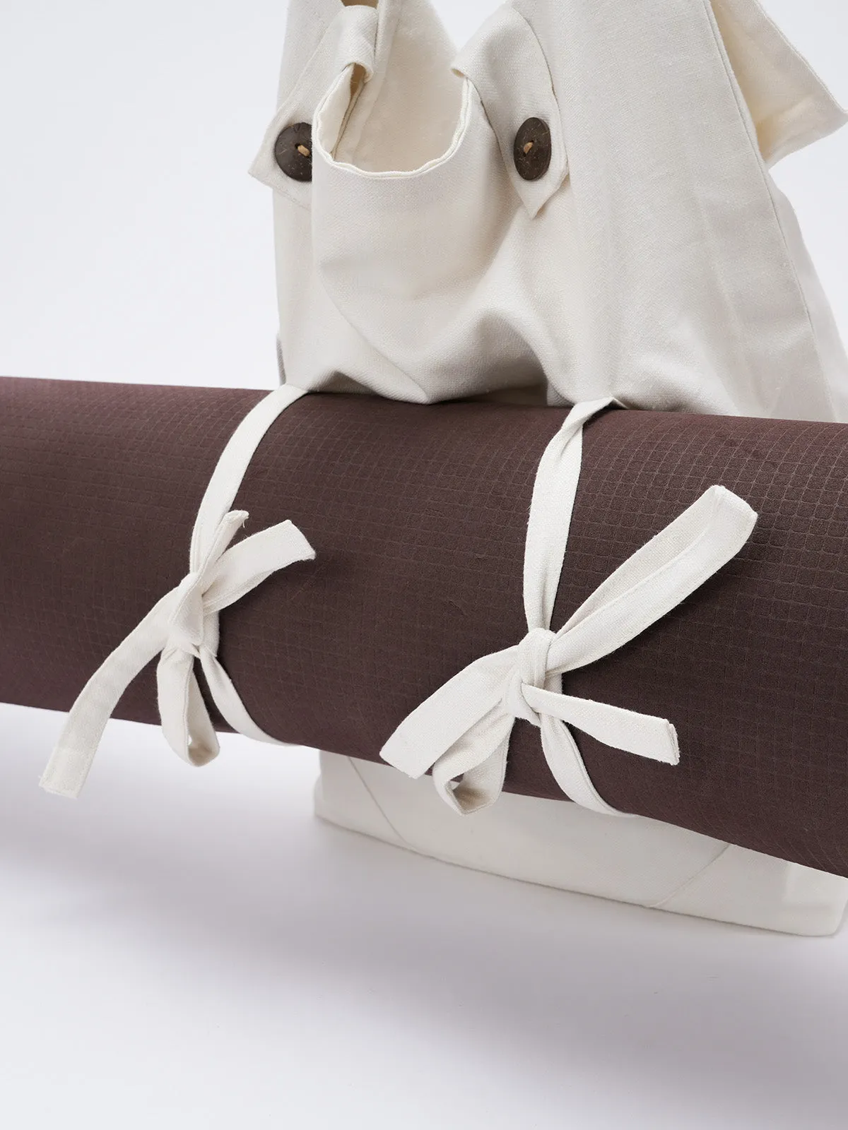 Hemp Yoga Bag Off White