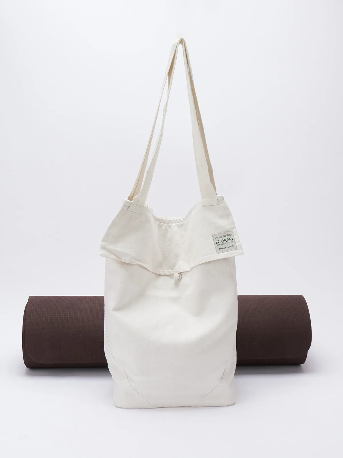 Hemp Yoga Bag Off White