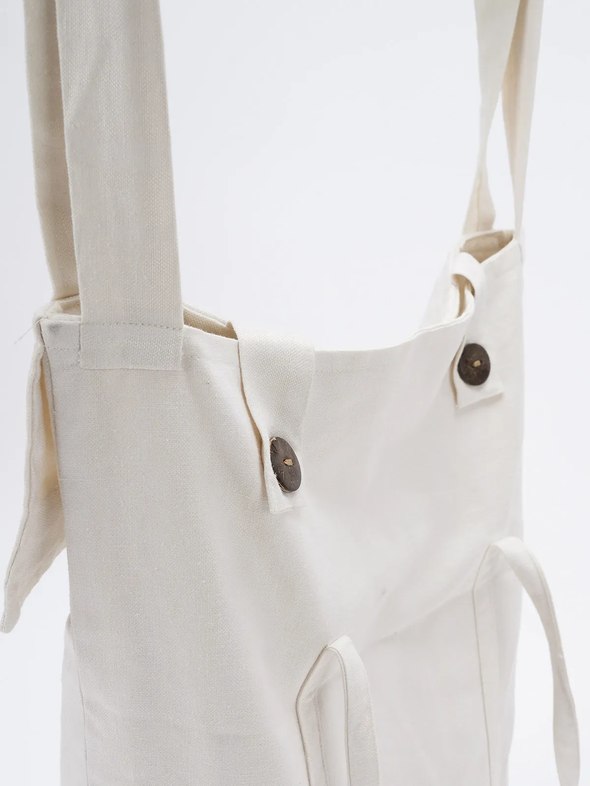 Hemp Yoga Bag Off White
