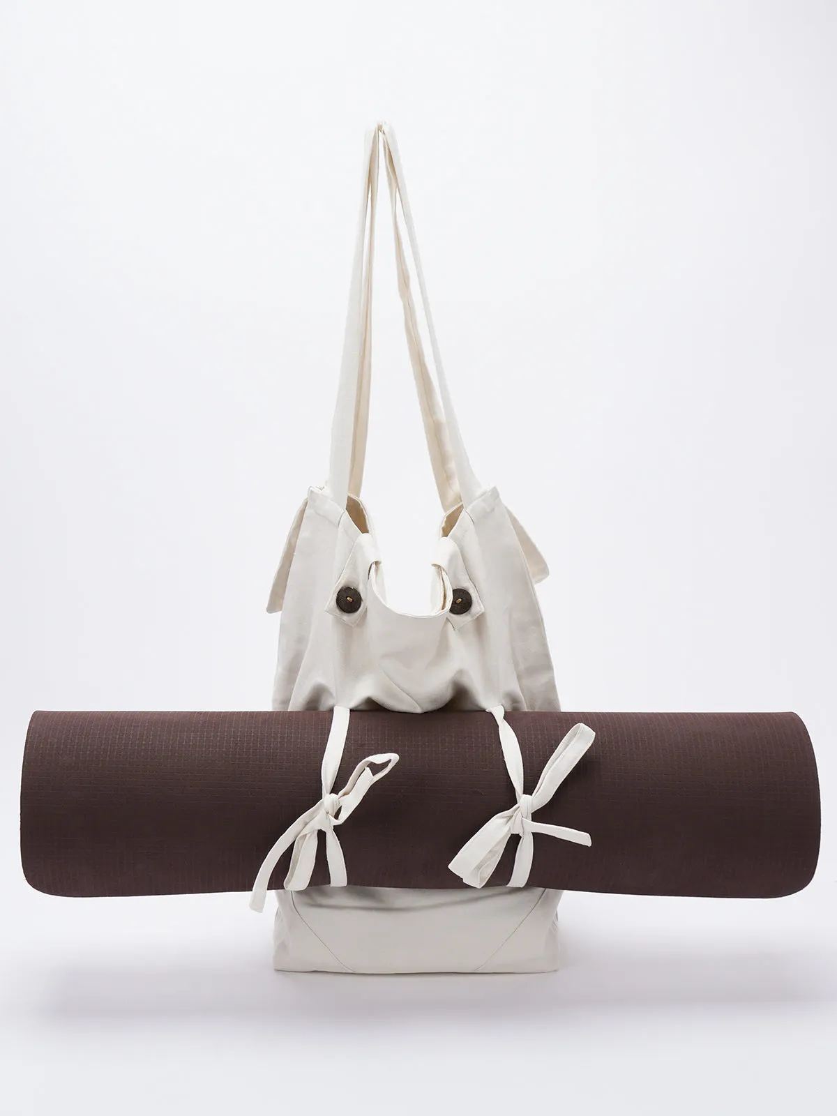 Hemp Yoga Bag Off White