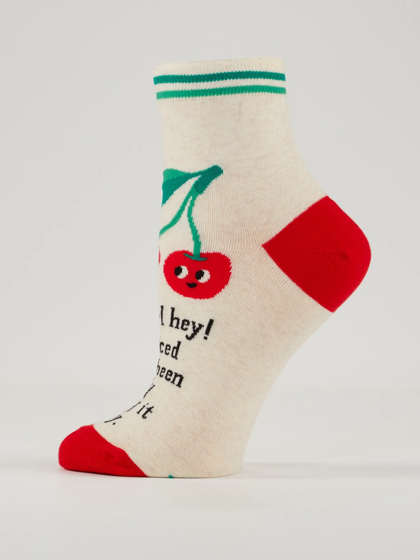 Hey Girl Hey! I Noticed You've Been Really Rocking It Lately. W-Ankle Socks