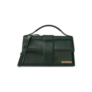 Jacquemus Green Leather Shoulder Bag
