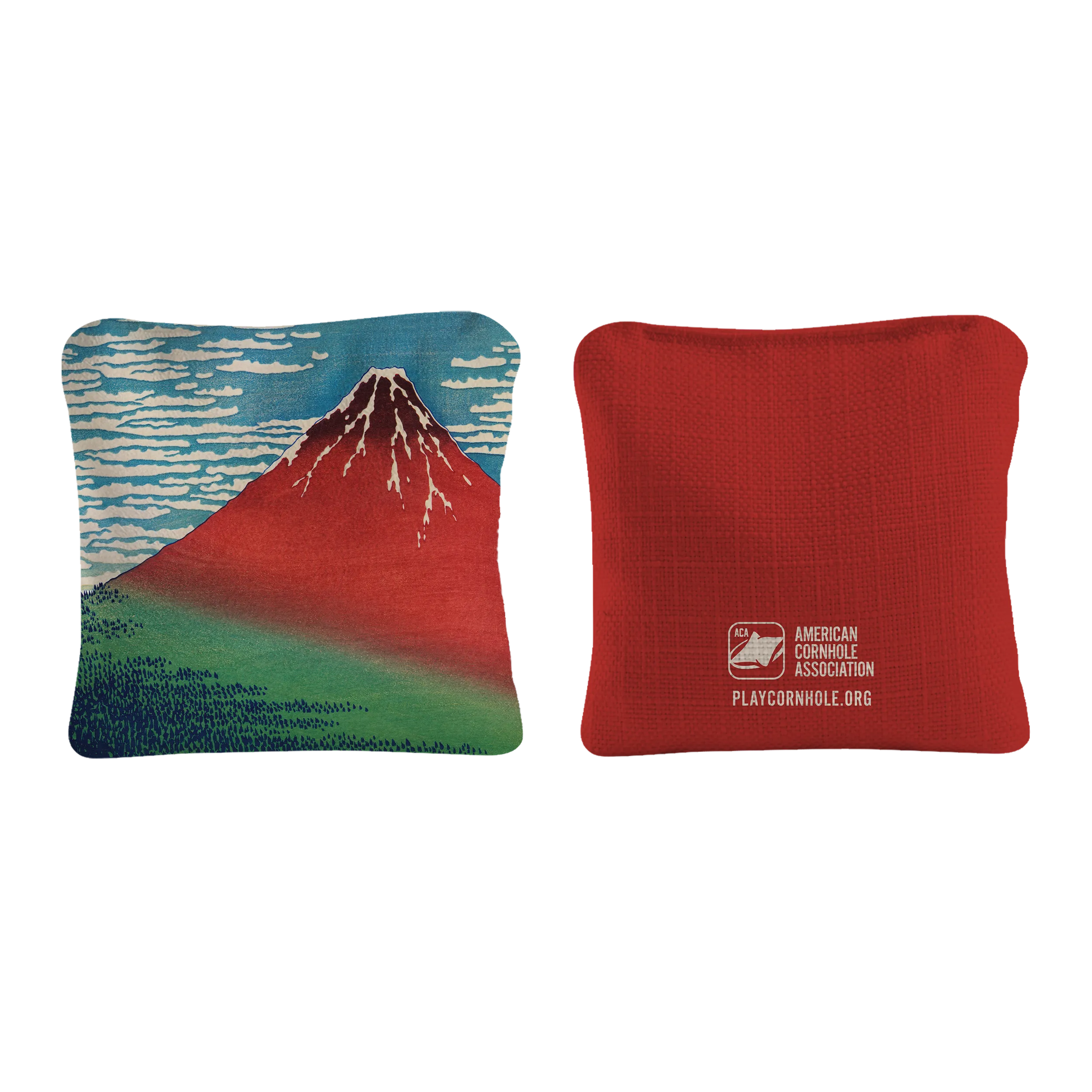 Katsushika Hokusai's Fine Wind, Clear Morning Synergy Pro Cornhole Bags