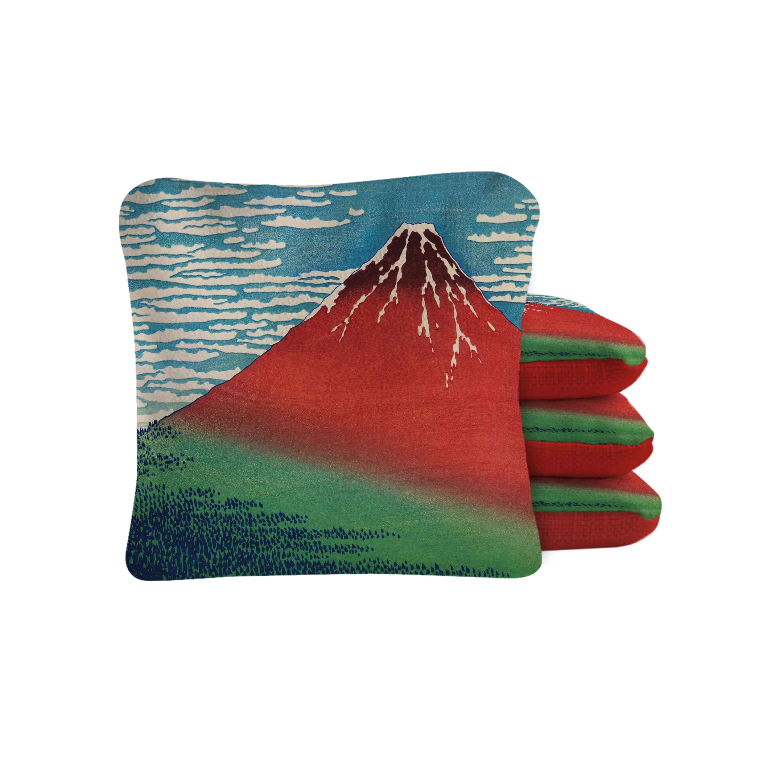 Katsushika Hokusai's Fine Wind, Clear Morning Synergy Pro Cornhole Bags