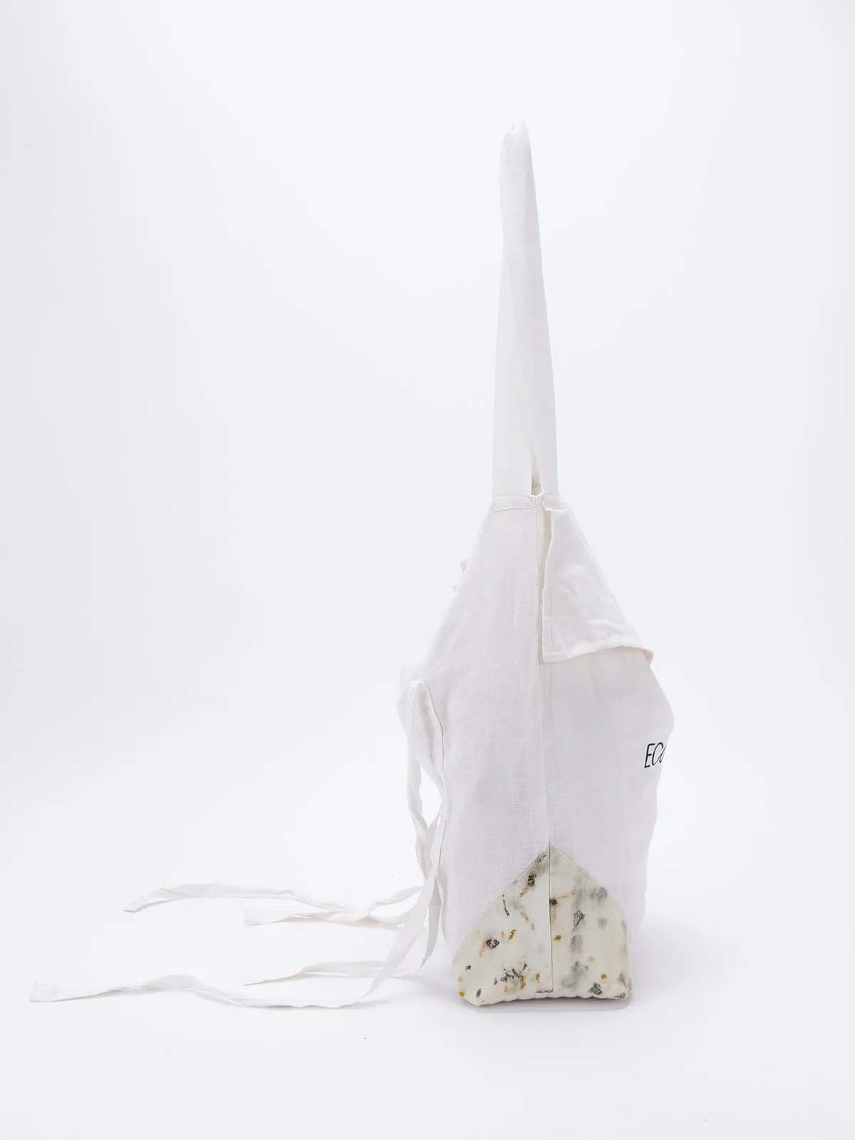 Linen Yoga Mat Bag Off White