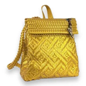 Maria Victoria | Glow MGD BK | Upcycled, Handwoven, Backpack Maria Victoria | Glow MGD BK | Upcycled, Handwoven, Backpack