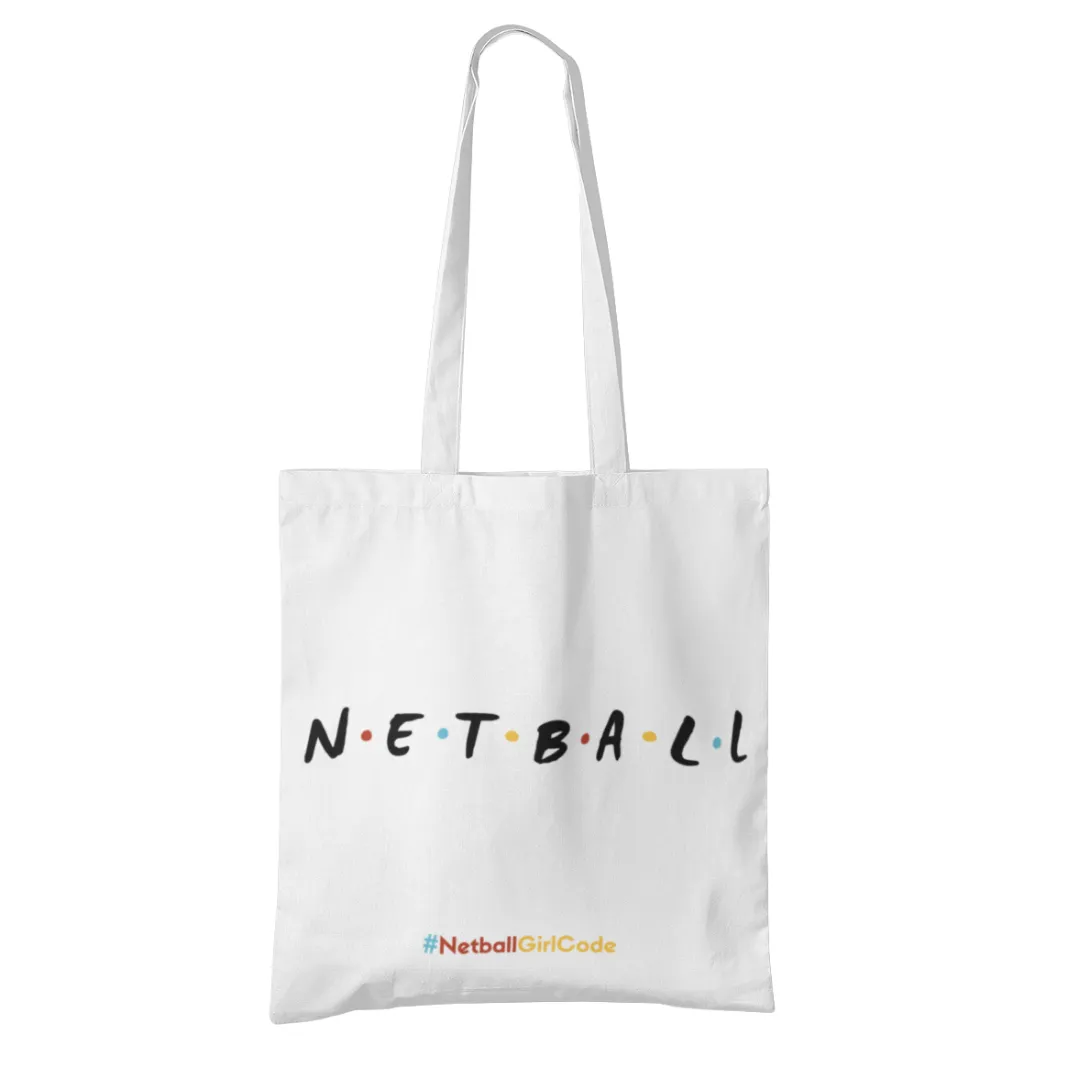 'Netball Friends' Shoulder Tote Bag