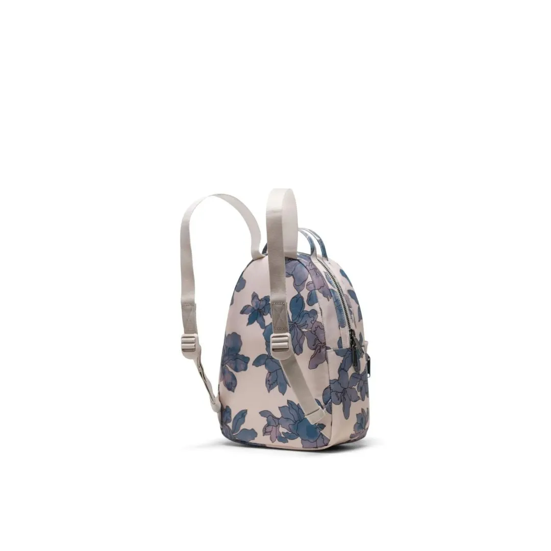 Nova Mini Backpack (Moonbeam Floral Waves)