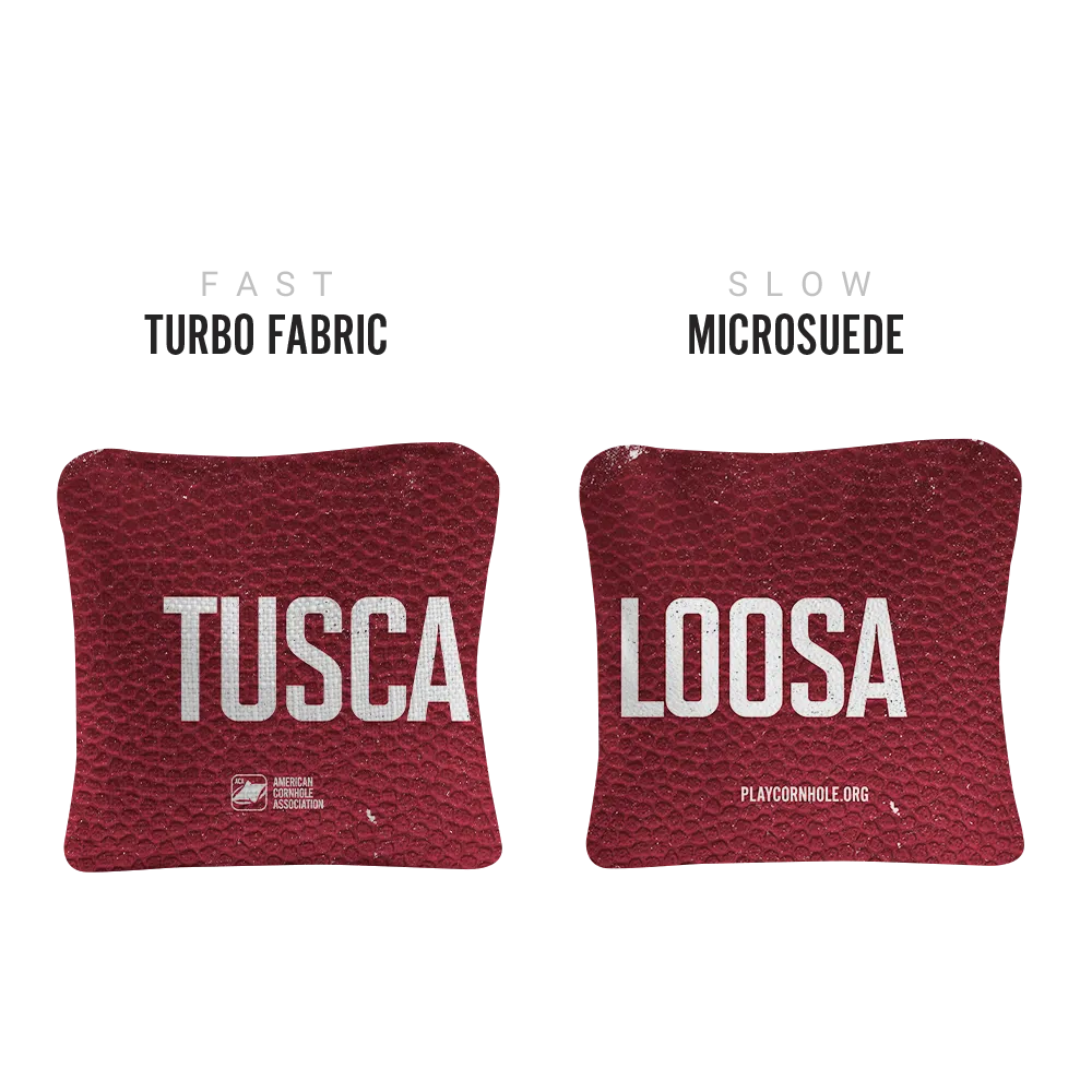 Tuscaloosa Campus Gameday Synergy Pro Cornhole Bags