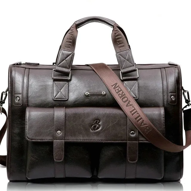 West Louis Original Leather Briefcase