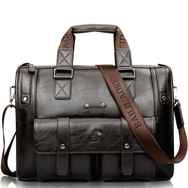 West Louis Original Leather Briefcase